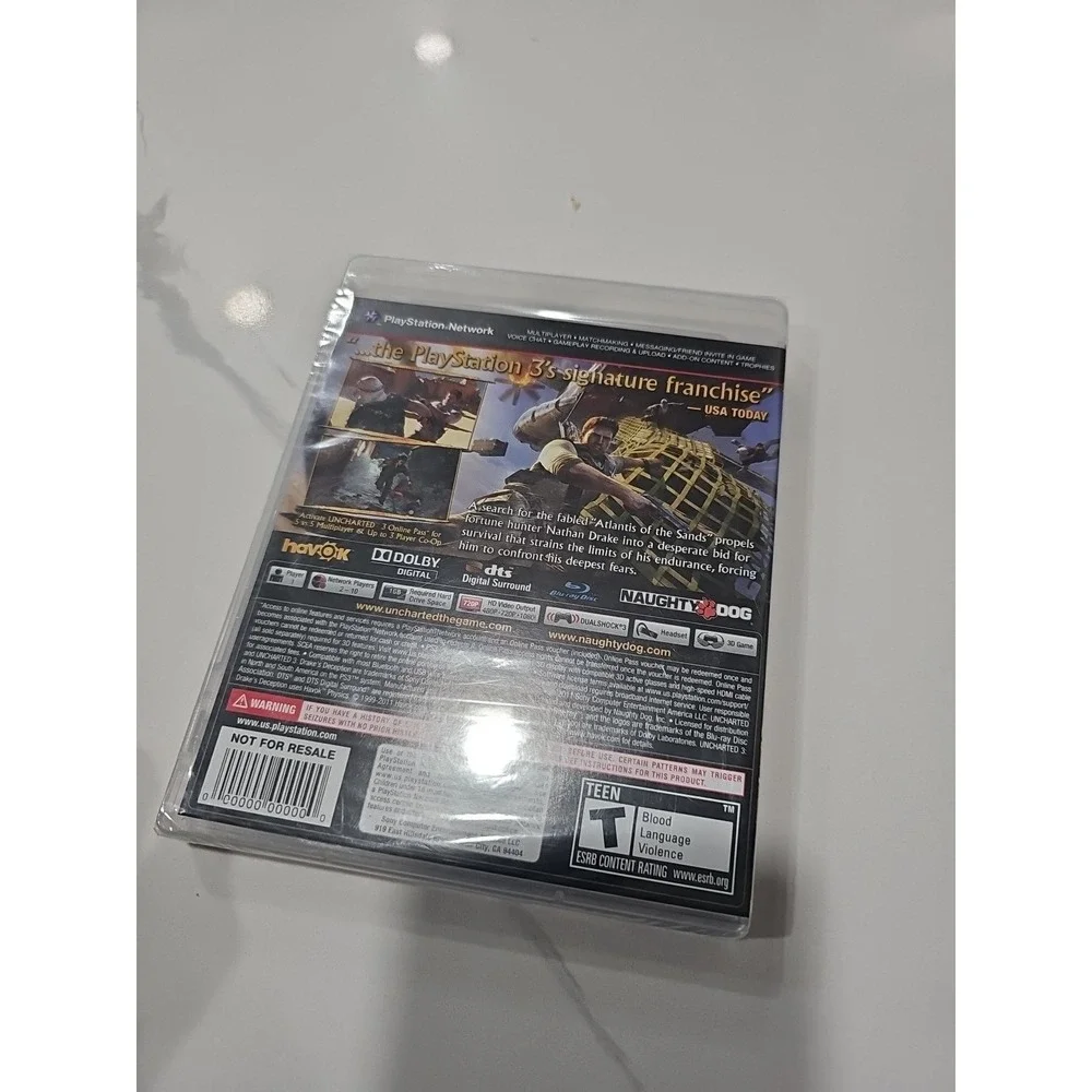 Uncharted 3 [ Drake's Deception ] (PS3) Brand New Sealed